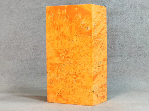 Stabilized Maple Burl Wood Mod Block